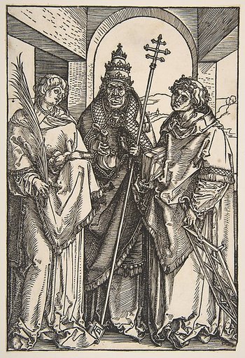 Saint Stephen, Saint Sixtus and Saint Lawrence