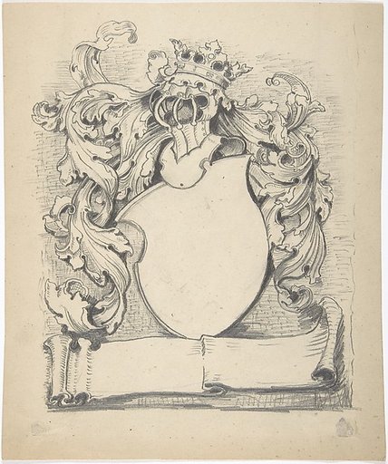 Design for an Armorial Escutcheon