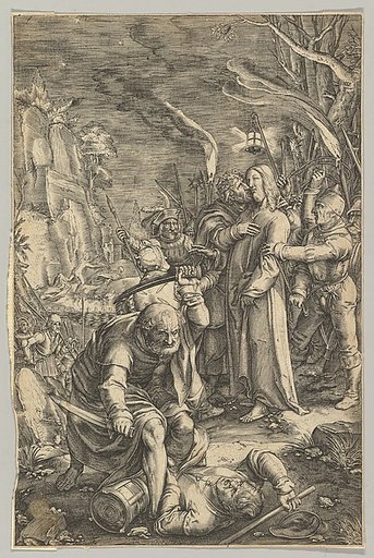 The Betrayal of Christ, from "The Passion of Christ"
