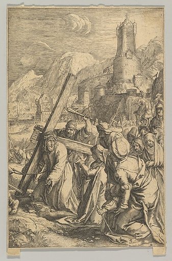 Christ Carrying the Cross, from "The Passion of Christ"