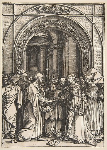 The Betrothal of the Virgin, from "The Life of the Virgin"