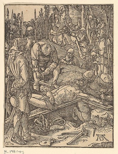 Christ Nailed to the Cross, from "The Little Passion" (copy)
