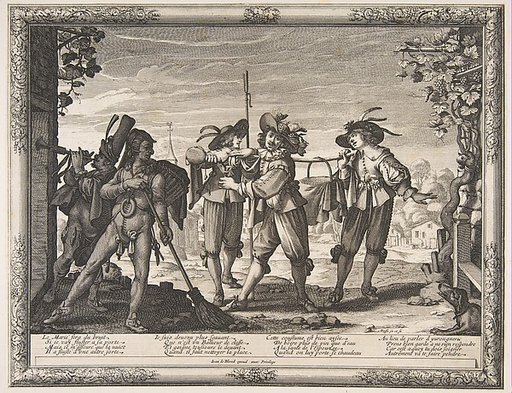 Charivari, plate 3 from "Le Mariage à la Campagne"