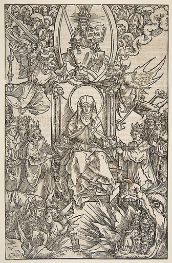 Illustration from "Revelations Sancte Birgitte"
