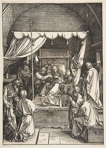 The Death of the Virgin, from "The Life of the Virgin"