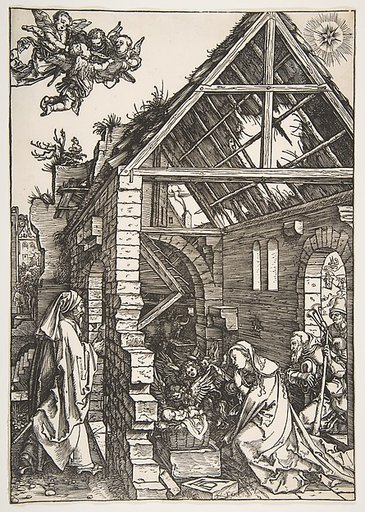 The Nativity, from "The Life of the Virgin"