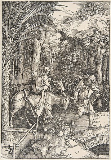 The Flight into Egypt, from "The Life of the Virgin"