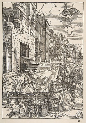 The Sojourn of The Holy Family in Egypt, from "The Life of the Virgin"