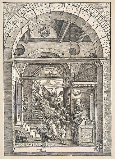 The Annunciation, from "The Life of the Virgin"