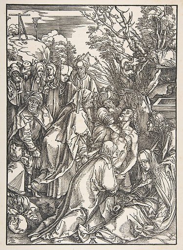 The Deposition of Christ, from "The Large Passion"