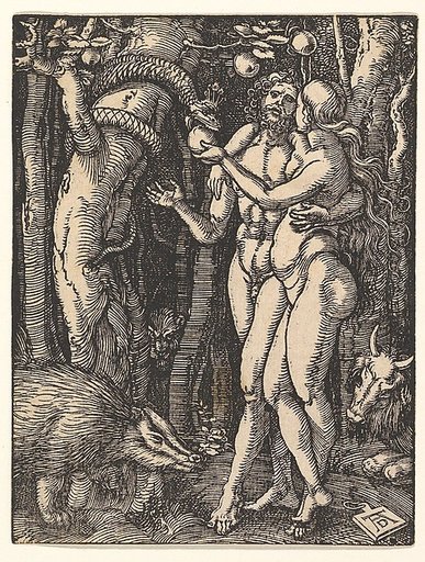 The Fall of Man, from "The Small Passion"