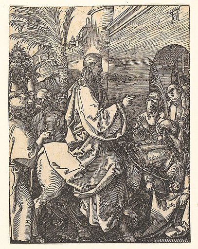 Christ's Entry into Jerusalem, from "The Small Passion"