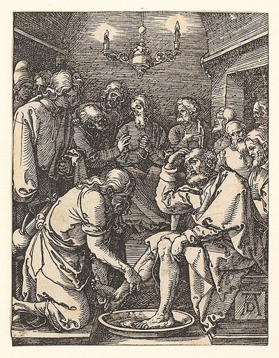 Christ Washing the Feet of the Disciples, from "The Small Passion"