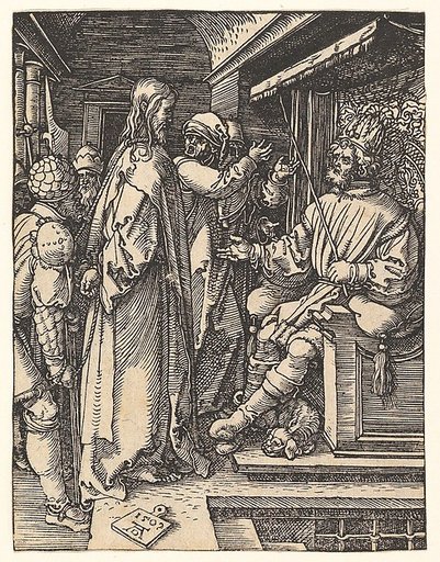 Christ Before Herod, from "The Small Passion"