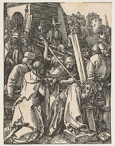 Christ Carrying the Cross, from "The Small Passion"