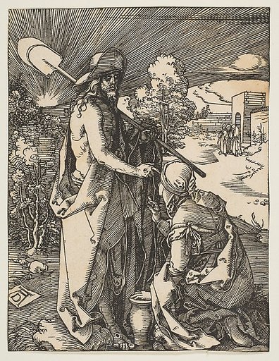 Christ Appearing to Mary Magdalen, from "The Small Passion"