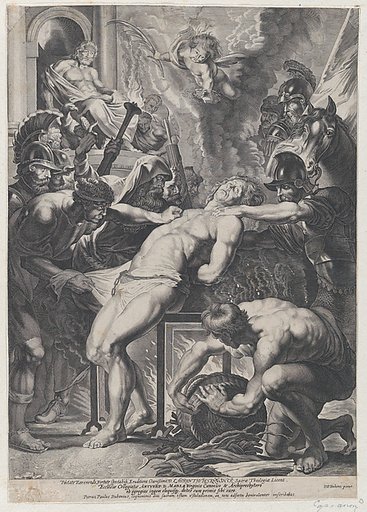 Saint Lawrence at the Stake