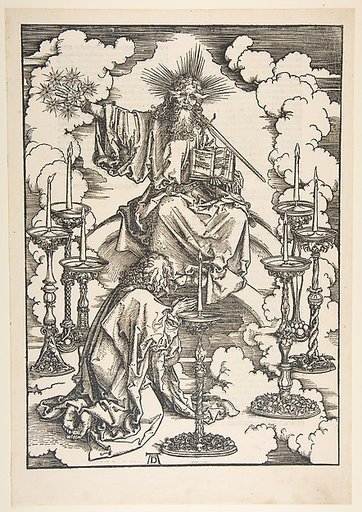 The Vision of the Seven Candlesticks, from "The Apocalypse"
