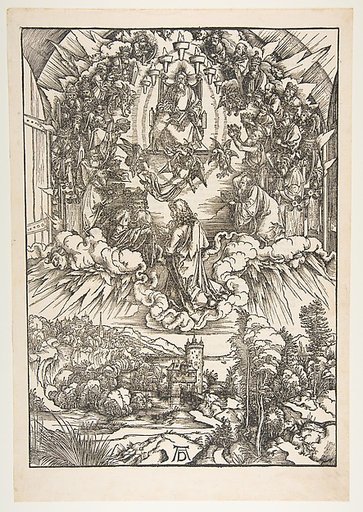 Saint John Before God and the Elders, from "The Apocalypse"