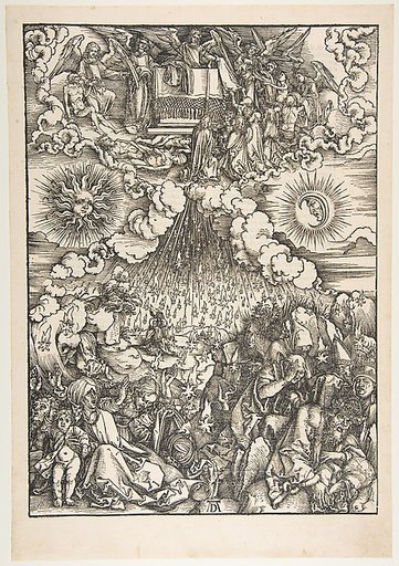 The Opening of the Fifth and Sixth Seals, from "The Apocalypse"