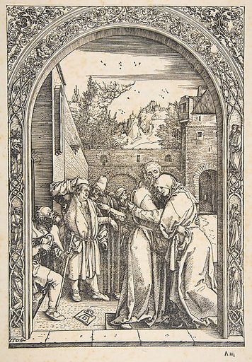 Joachim and Anna at the Golden Gate, from "The Life of the Virgin"