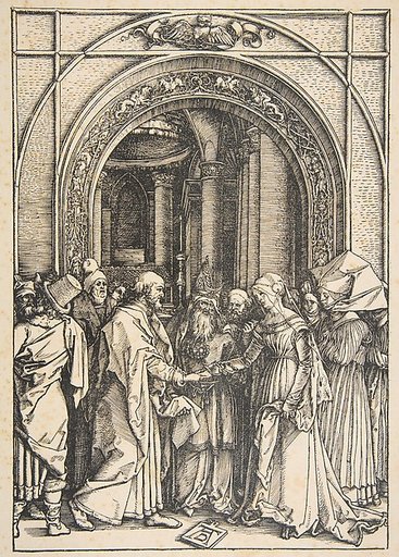 The Betrothal of the Virgin, from "The Life of the Virgin"