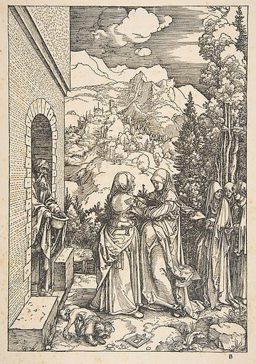 The Visitation, from "The Life of the Virgin"