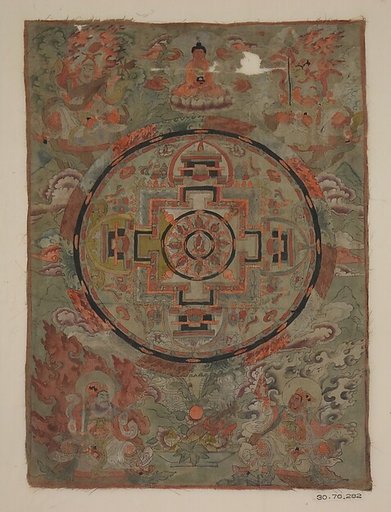Buddha Surrounded By Bodhisattvas