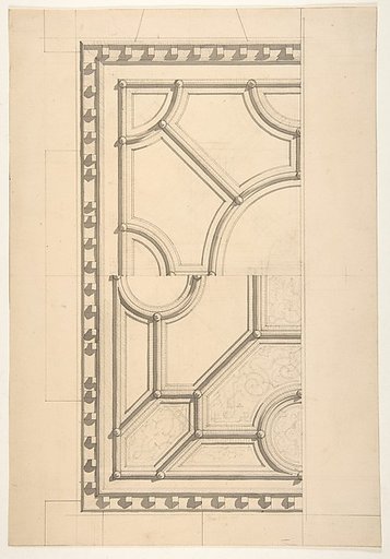 Two designs for a ceiling