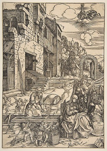 The Sojourn of the Holy Family in Egypt, from "The Life of the Virgin"