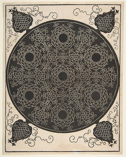 “The Sixth Knot”. Interlaced Roundel with Seven Wreaths