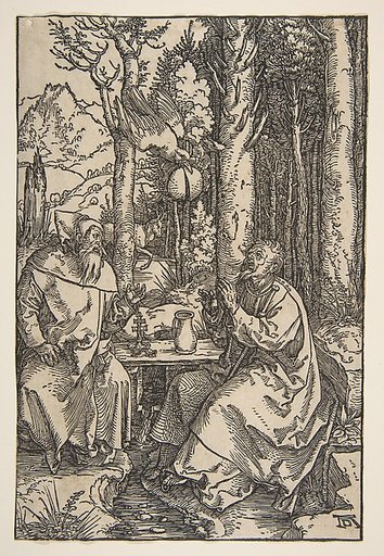 Saint Anthony and Saint Paul in the Desert
