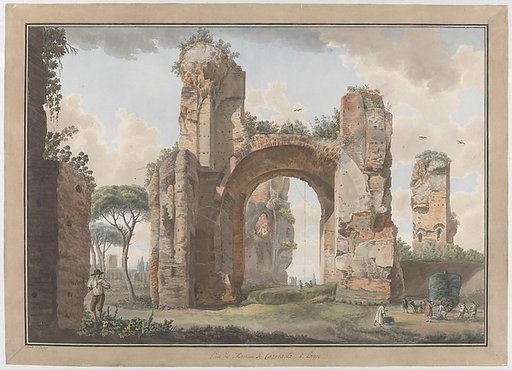 Interior of the Baths at Caracalla