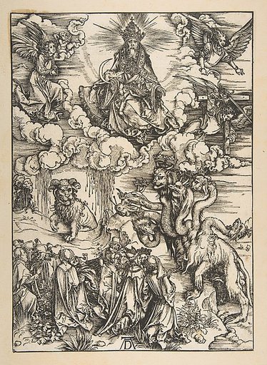 The Beast with Two Horns Like a Lamb, from "The Apocalypse", Latin Edition
