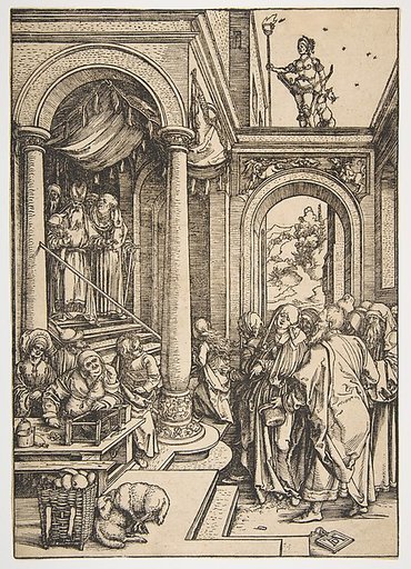 The Presentation of The Virgin in the Temple, from "The Life of The Virgin"