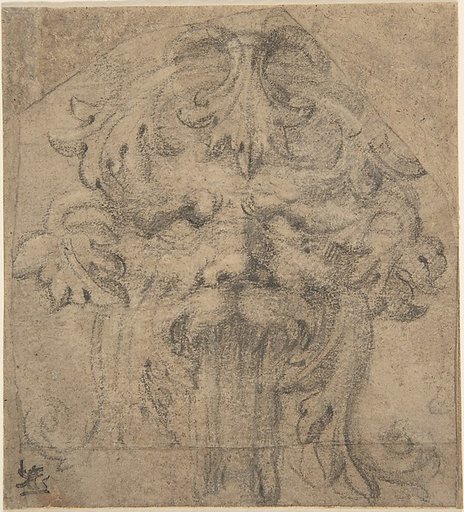 Foliate Grotesque Head