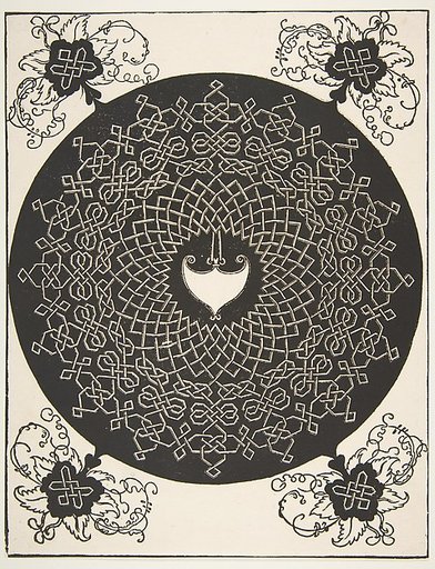 “The Second Knot”. Interlaced Roundel with an Amazon Shield in its Center