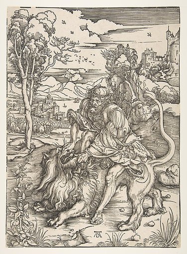 Samson Rending the Lion