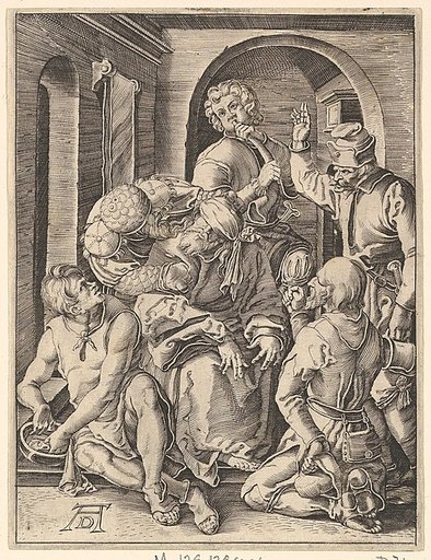 Engraved copies of The Little Passion