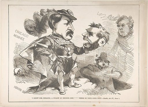 Chicago Nominee: "I knew him, Horatio; a fellow of infinite jest...Where be your gibes now?–Hamlet, Act IV [sic], Scene 1"