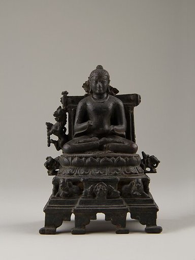 Enthroned Preaching Buddha