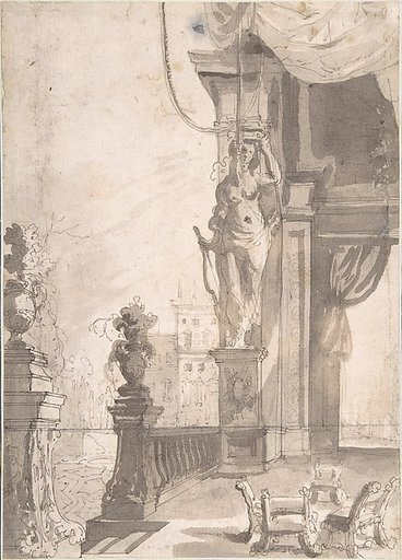 Roman Capriccio with Terrace