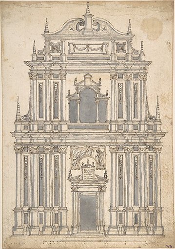 Design for a Church Façade