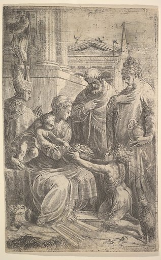 Holy Family with Saints