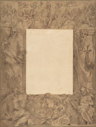 Border Design with Saints
