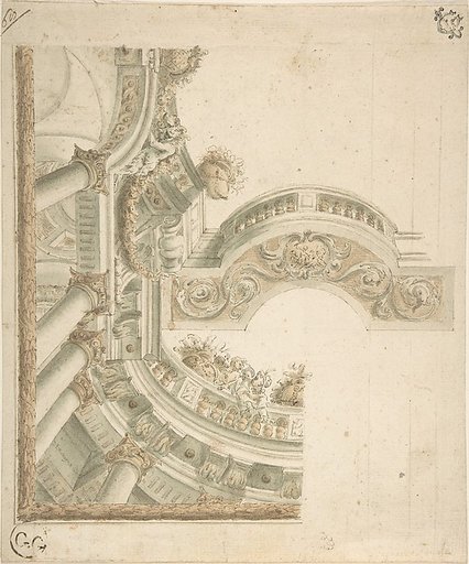 Design of Ceiling and Balustrade