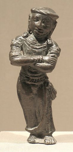 Standing Male Figure , Probably Chakrapurusha