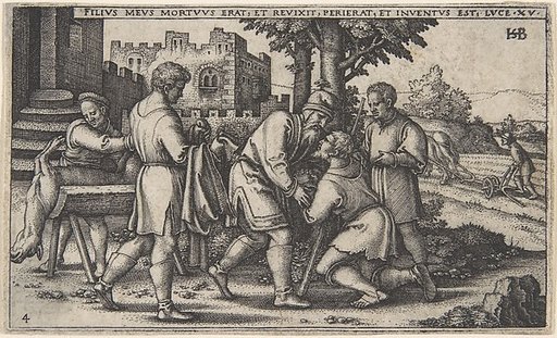 Return of the Prodigal Son, from The History of the Prodigal Son
