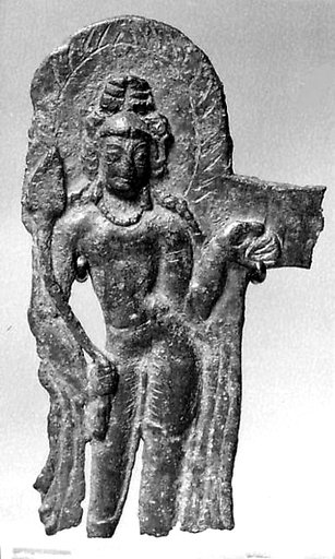 Attendant Figure from a Halo