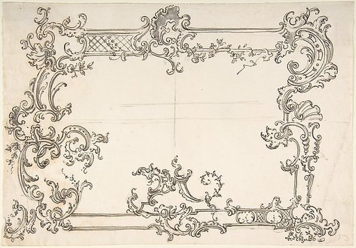 Rococo Design for a Frame